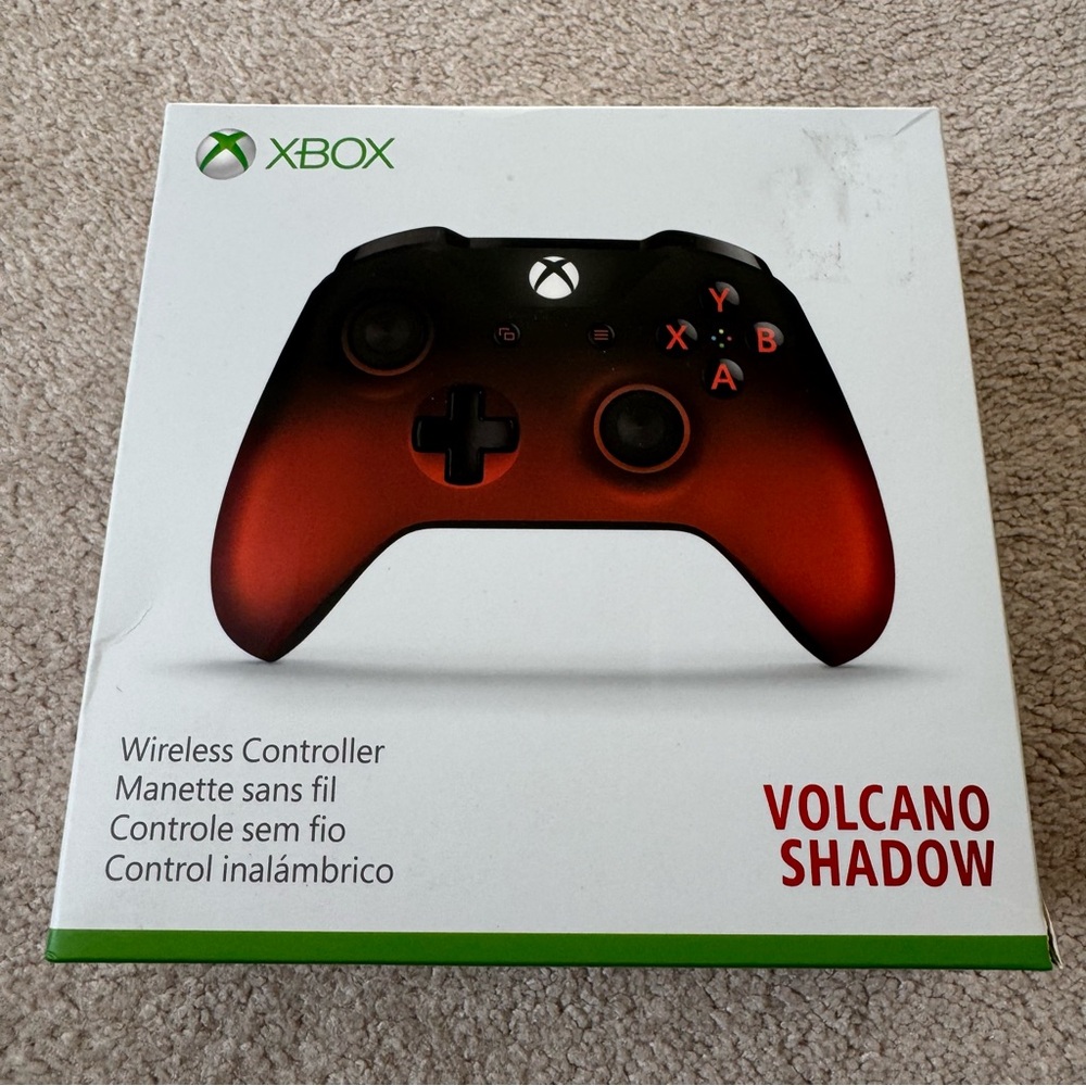 Red/Black Wireless Microsoft Xbox One Controller Model 1708: Untested/for parts